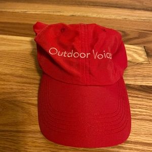 Outdoor Voices Chicago Red Hat